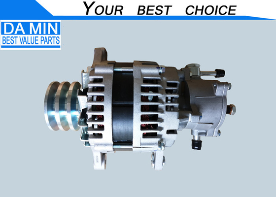 Generador de 24V 80A 8973515741 Motor 4HF1 4HG1 4HJ1 Con bomba de vacío 2 pines enchufe Partes del cuerpo de aluminio