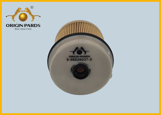 Filtro de combustible 4HK1 8982035990 ORIGEN PARDS Alto rendimiento 4JJ1 4HK1 6HK1 Elemento de filtro de combustible Motor Camión NLR NNR FSR FVR