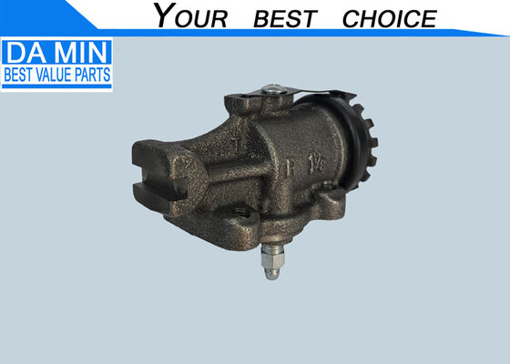4BD1 4BE1 NHR NKR cilindro de rueda 8971793570 8941281621 Frente derecho uso del tambor del freno 1 1/8 "con válvula de sangrado tornillo de pistón 16 dientes