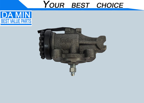 4BD1 4BE1 NHR NKR cilindro de rueda 8971793570 8941281621 Frente derecho uso del tambor del freno 1 1/8 "con válvula de sangrado tornillo de pistón 16 dientes